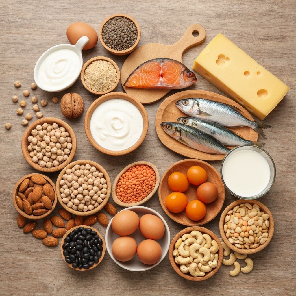 Fuentes de proteína variadas